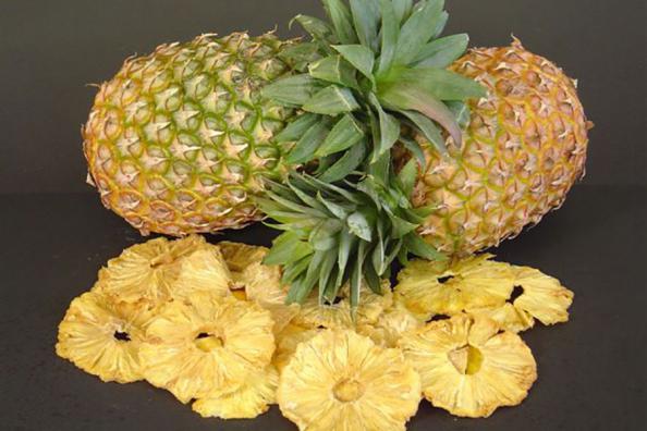 فروش عمده آناناس خشک با بهترین کیفیت